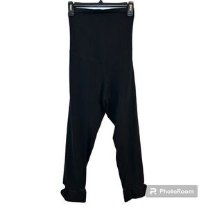 Motherhood Maternity Black Capri Leggings Size XL